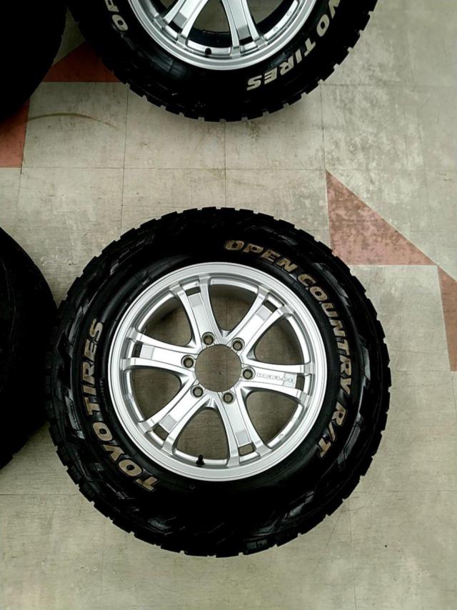 weds KEELER FORCE  + TOYO OPEN COUNTRY R/T