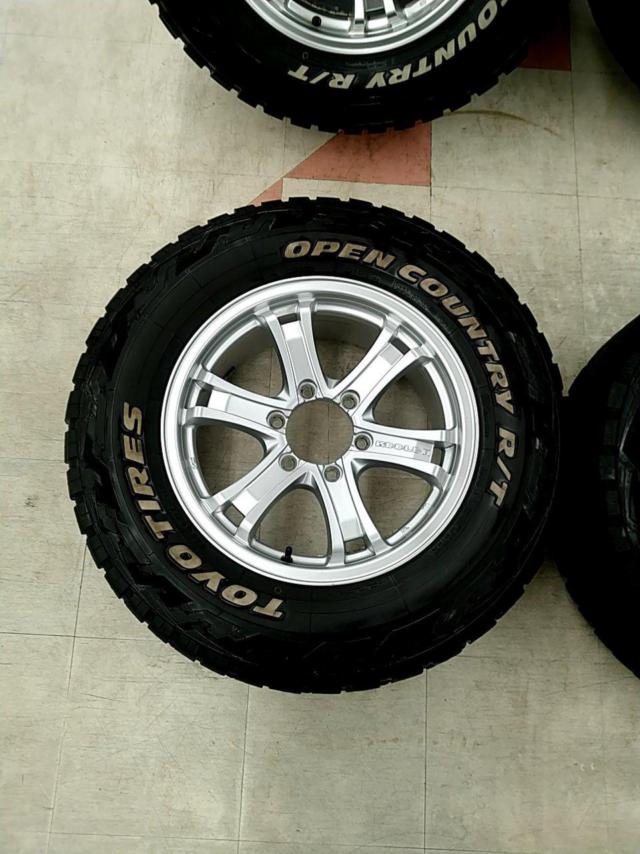 weds KEELER FORCE  + TOYO OPEN COUNTRY R/T