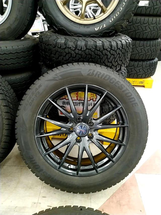 【weds(ウェッズ)】 VELVA + 【BRIDGESTONE】BLIZZAK DM-V3