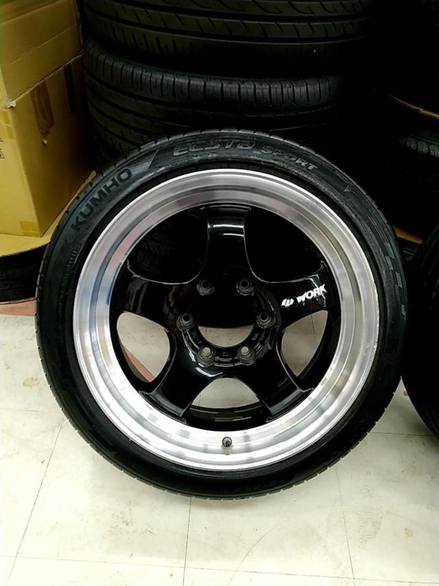 WORK MEISTER S1 1PIECE+KUMHO ECSTa SPORT