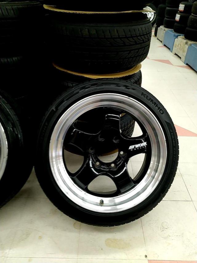 WORK MEISTER S1 1PIECE+KUMHO ECSTa SPORT