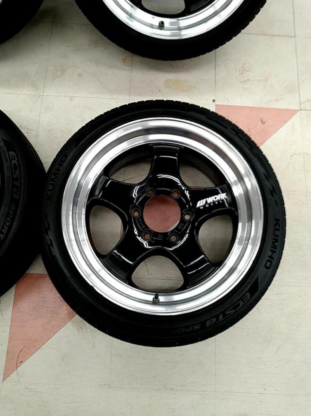 WORK MEISTER S1 1PIECE+KUMHO ECSTa SPORT