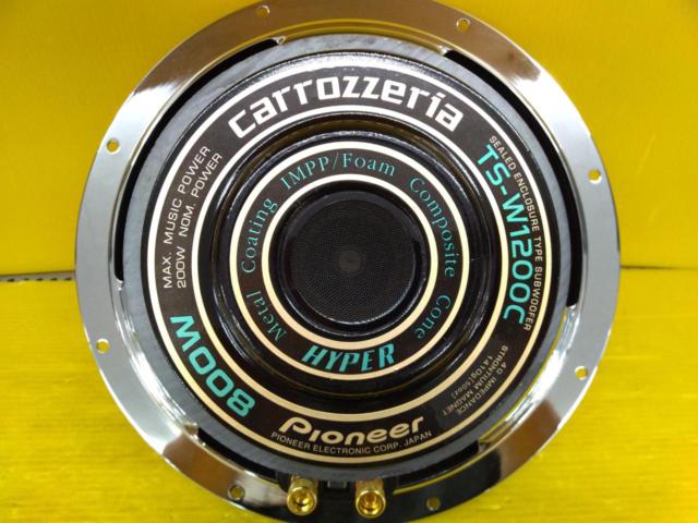 carrozzeria(カロッツェリア) TS-W1200C 30cm サブウーハー
