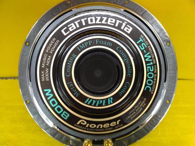 carrozzeria(カロッツェリア) TS-W1200C 30cm サブウーハー