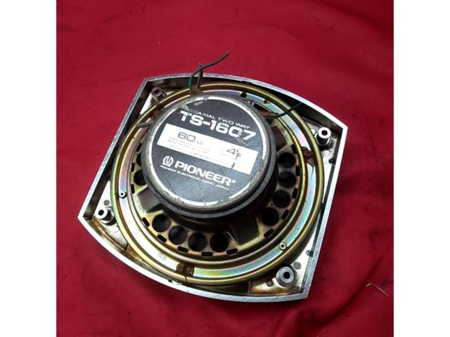 ワケアリ ジャンク 当時物 carrozzeria PIONEER  TS-1607 ロンサムカムボーイ 2WAYスピーカー