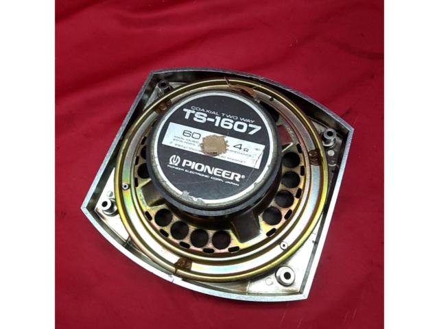ワケアリ ジャンク 当時物 carrozzeria PIONEER  TS-1607 ロンサムカムボーイ 2WAYスピーカー