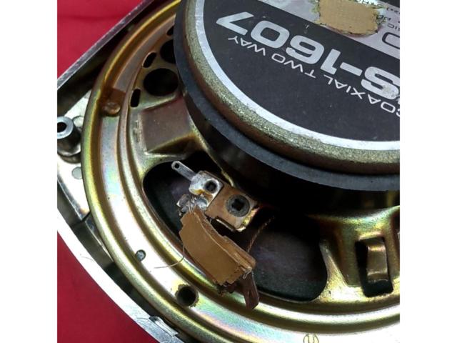 ワケアリ ジャンク 当時物 carrozzeria PIONEER  TS-1607 ロンサムカムボーイ 2WAYスピーカー