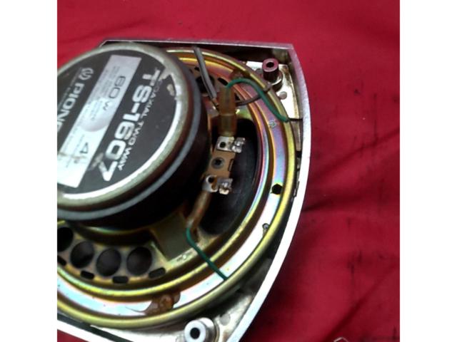 ワケアリ ジャンク 当時物 carrozzeria PIONEER  TS-1607 ロンサムカムボーイ 2WAYスピーカー