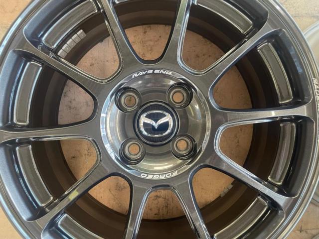 Genuine Mazda parts
Roadster / ND
/Special Edition 30th
Anniversary Roadster/ND
/(30th anniversary limited car)
Made RAYS
ZE40
Forged wheel