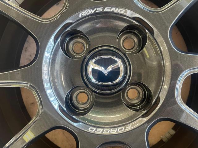 Genuine Mazda parts
Roadster / ND
/Special Edition 30th
Anniversary Roadster/ND
/(30th anniversary limited car)
Made RAYS
ZE40
Forged wheel