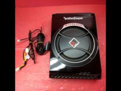 定価 税込53,900円(税抜49,000円)  【Rockford】 8inch(20cm)チューンナップサブウーファー(アンプ内蔵) JPS-100-8