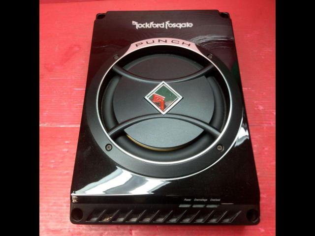 定価 税込53,900円(税抜49,000円)  【Rockford】 8inch(20cm)チューンナップサブウーファー(アンプ内蔵) JPS-100-8