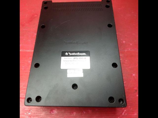 定価 税込53,900円(税抜49,000円)  【Rockford】 8inch(20cm)チューンナップサブウーファー(アンプ内蔵) JPS-100-8