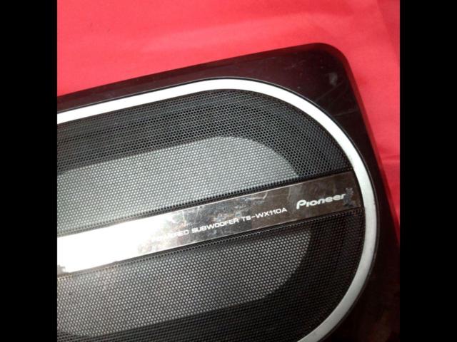 【carrozzeria】 TS-WX110A 21 cm×13 cm 平面アルミニウム振動板ウーファー(アンプ内蔵)