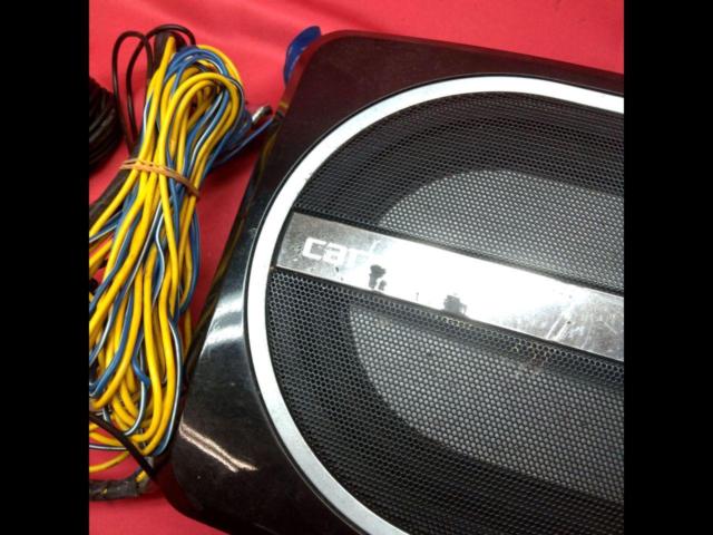 【carrozzeria】 TS-WX110A 21 cm×13 cm 平面アルミニウム振動板ウーファー(アンプ内蔵)