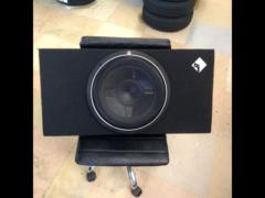【Rockford】 P3S-1X12 30cm2Ω DVC薄型サブウーファー搭載ウーファーBOX