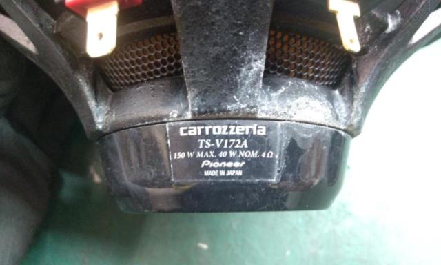 [希望小売価格] 66,000円 carrozzeria TS-V172A 17cmセパレート2ウェイスピーカー