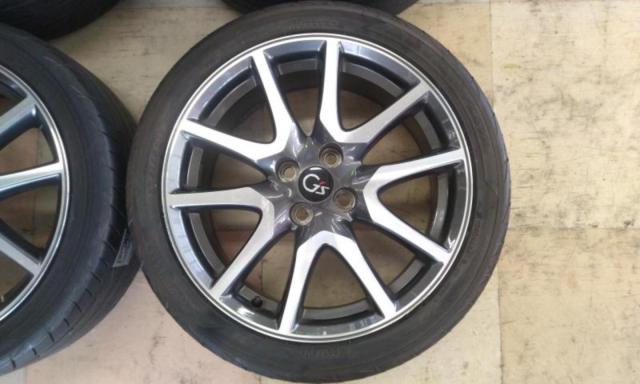 ★流用にも★ トヨタ純正(TOYOTA)  ヴィッツ G’s ホイール  + YOKOHAMA ADVAN FLEVA V701