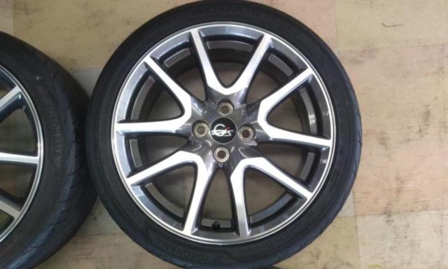 ★流用にも★ トヨタ純正(TOYOTA)  ヴィッツ G’s ホイール  + YOKOHAMA ADVAN FLEVA V701