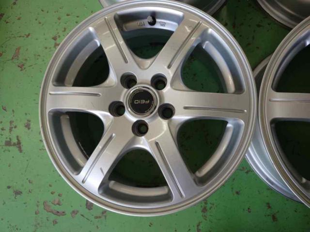 【ホイールのみ】BRIDGESTONE FEID 15インチアルミホイール