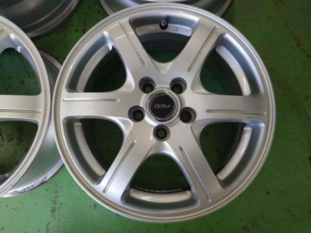 【ホイールのみ】BRIDGESTONE FEID 15インチアルミホイール