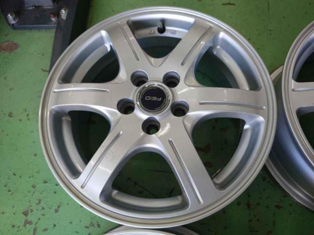【ホイールのみ】BRIDGESTONE FEID 15インチアルミホイール