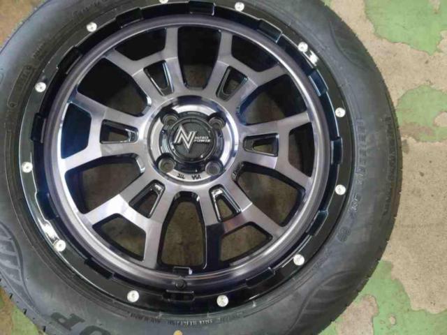 MARUKA SERVICE(マルカサービス) NITRO POWER(ナイトロパワー)     + DUNLOP(ダンロップ)  ENASAVE 195/60R17 4本セット