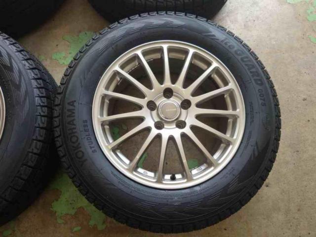 BRIDGESTONE
ECO
FORME
SE-12
(15SPOKE)
+
YOKOHAMA (Yokohama)
iceGUARD
G075
225 / 65R17
4 pieces set