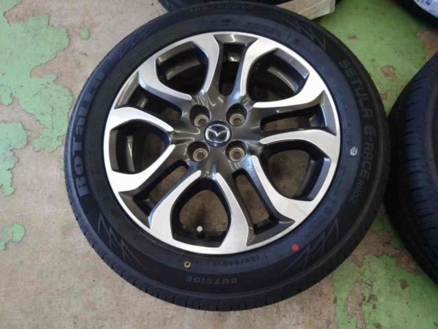 マツダ純正(MAZDA)  MAZDA デミオ純正ホイール + Rotalla SETULA E-RACE RH02