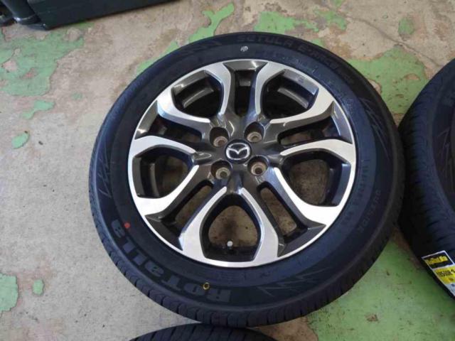 マツダ純正(MAZDA)  MAZDA デミオ純正ホイール + Rotalla SETULA E-RACE RH02