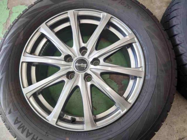 MARUKA SERVICE MANARAY SPORT EUROSPEED EuroSpeed V25  + YOKOHAMA(ヨコハマ) iceGUARD iG70 225/65R17 4本