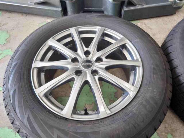 MARUKA SERVICE MANARAY SPORT EUROSPEED EuroSpeed V25  + YOKOHAMA(ヨコハマ) iceGUARD iG70 225/65R17 4本