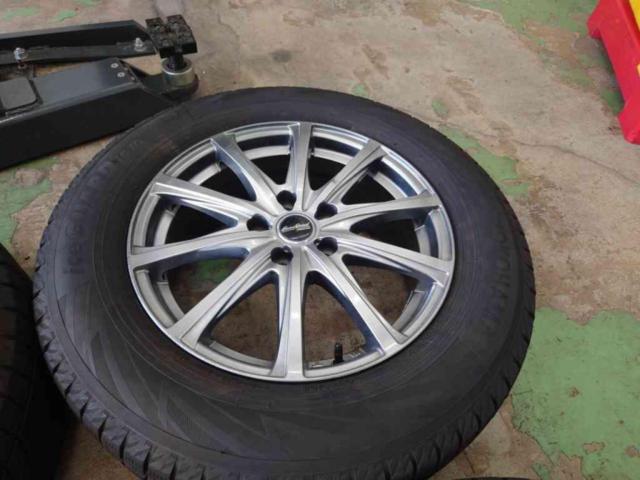 MARUKA SERVICE MANARAY SPORT EUROSPEED EuroSpeed V25  + YOKOHAMA(ヨコハマ) iceGUARD iG70 225/65R17 4本