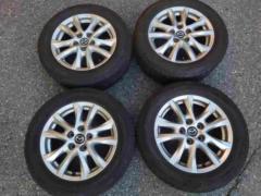 【マツダ純正】 MAZDA BM系アクセラ純正ホイール + 【BRIDGESTONE】NEXTRY 205/60R16 2022年製