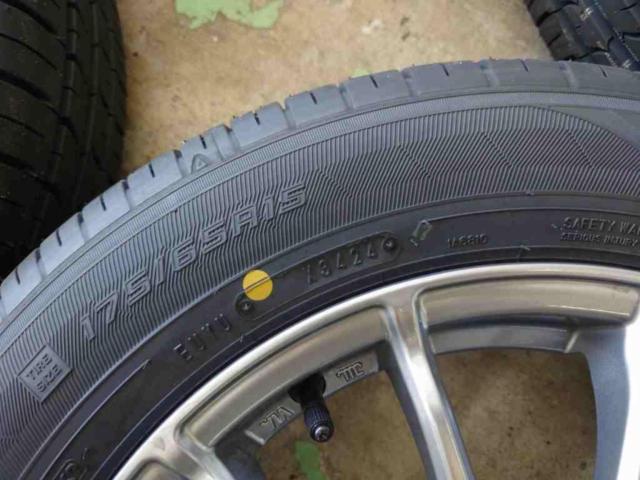 【セール特価品!】COSMIC/VENERDI DILETTO   + GOODYEAR E-Grip ECO EG01 175/65R15 100-4H