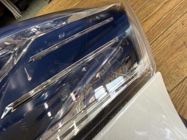 【ワケアリ】トヨタ 30系 ヴェルファイア 後期 純正 2眼 LED ヘッドライト