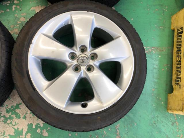 トヨタ ZVW30 プリウス ツーリング 純正 ホイール   + BRIDGESTONE BLIZZAK VRX3