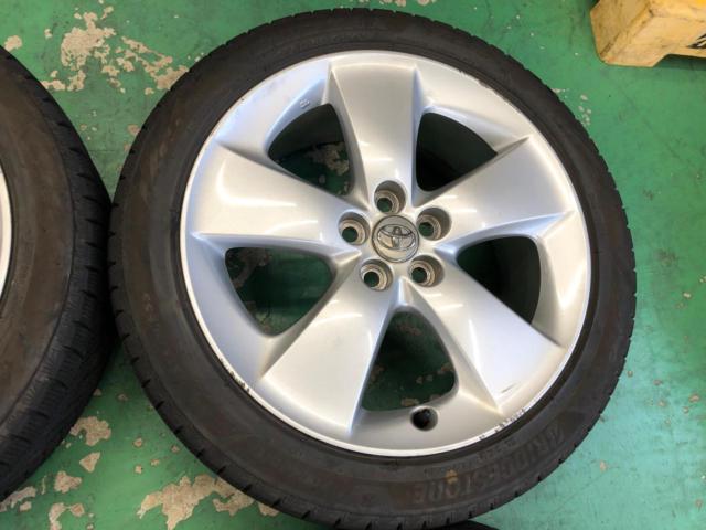 トヨタ ZVW30 プリウス ツーリング 純正 ホイール   + BRIDGESTONE BLIZZAK VRX3