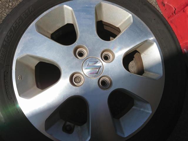 スズキ ワゴンR/MH21純正ホイール + BRIDGESTONE NEXTRY