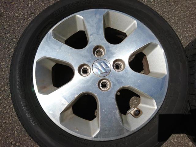 スズキ ワゴンR/MH21純正ホイール + BRIDGESTONE NEXTRY