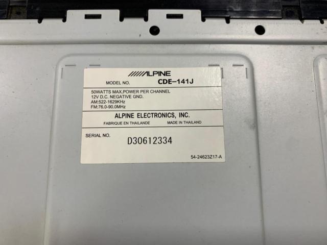 ALPINE
CDE-141J