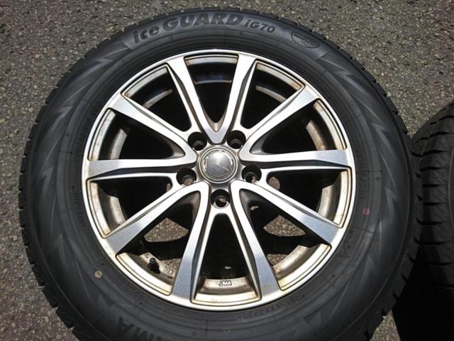 YOKOHAMA iceGUARD iG70 + Millous スポークホイール