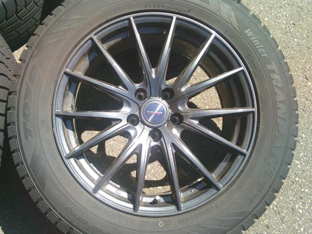 TOYO winterTRANPATH TX + weds VELVA SPORTⅡ