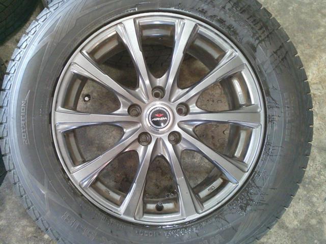 DUNLOP WINTERMAXX SJ8 + weds AIRNOVA スポークホイール