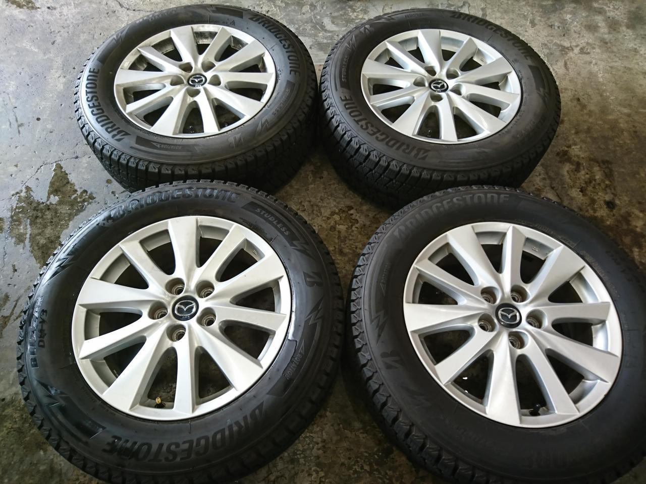 BRIDGESTONE
BLIZZAK
DM-V3
+
Mazda
CX-5
Original wheel