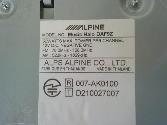 ALPINE
DAF9Z
