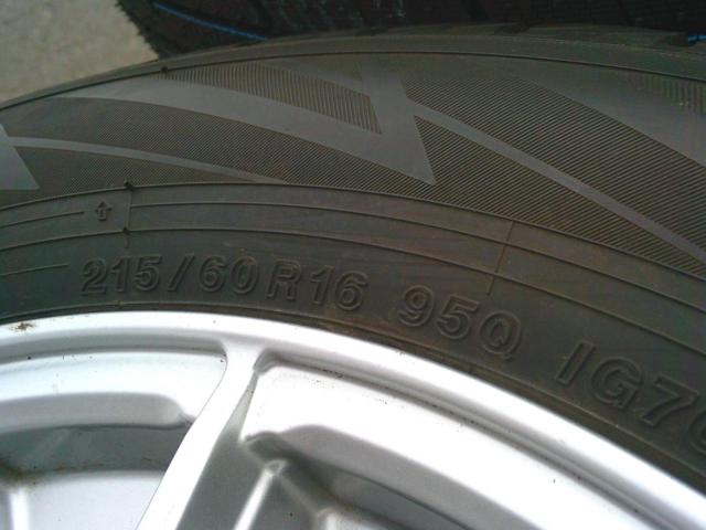 YOKOHAMA iceGUARD iG70+GRASS スポークホイール