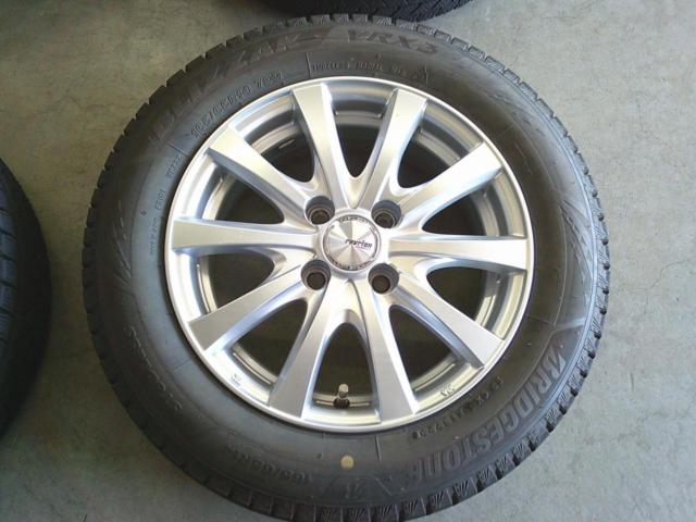BRIDGESTONE BLIZZAK VRX3+weds RAVRION R501