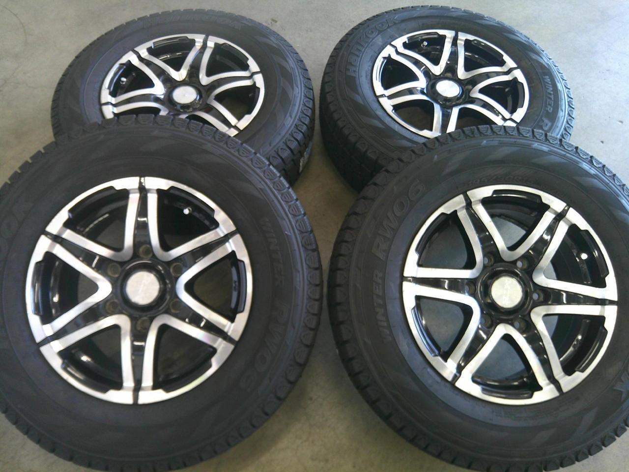 HANKOOK
Winter
RW06
+
MTH
Spoke wheels
