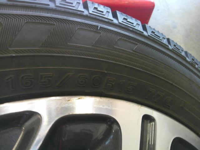 DUNLOP
WINTERMAXX
WM03
+
SUZUKI
Hustler original wheel